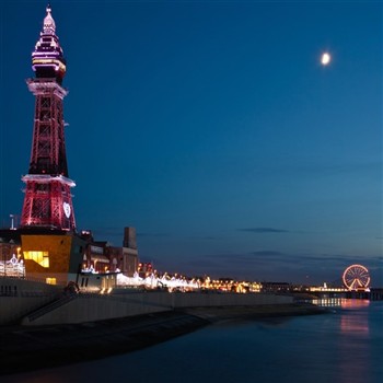 Blackpool Illuminations at Hotel Sheraton